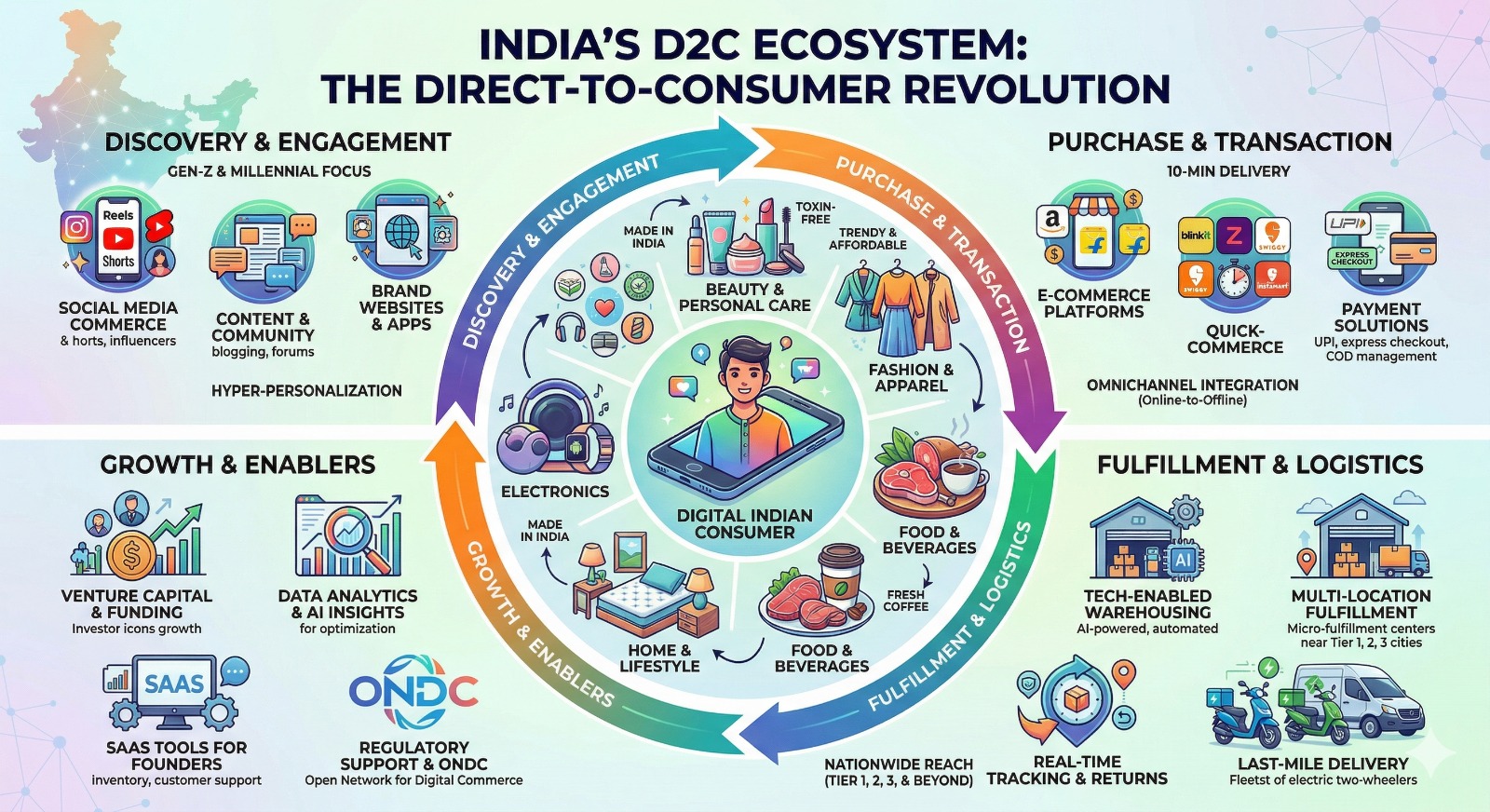 India D2C ecosystem overview